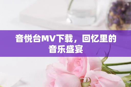 音悦台MV下载，回忆里的音乐盛宴