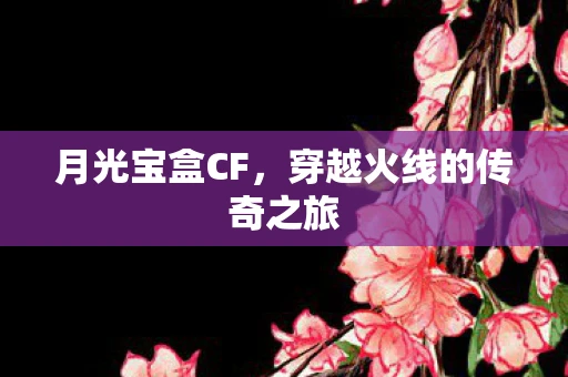 月光宝盒CF，穿越火线的传奇之旅