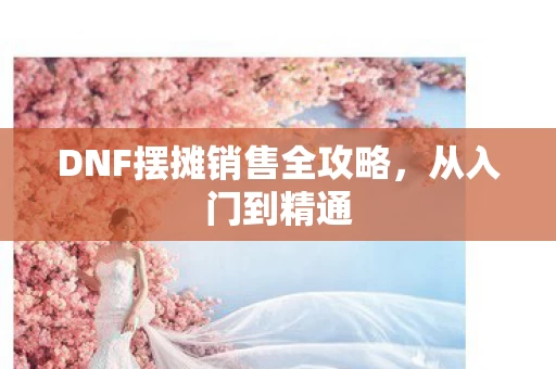 DNF摆摊销售全攻略图片