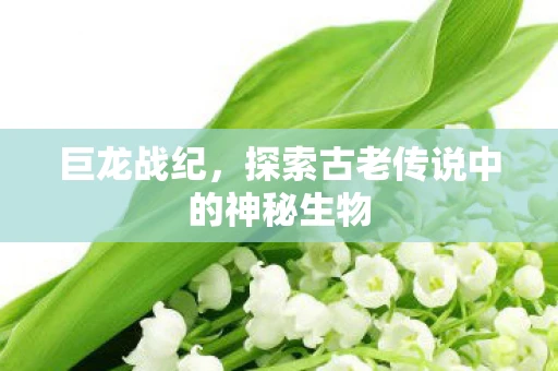 巨龙战纪，探索古老传说中的神秘生物