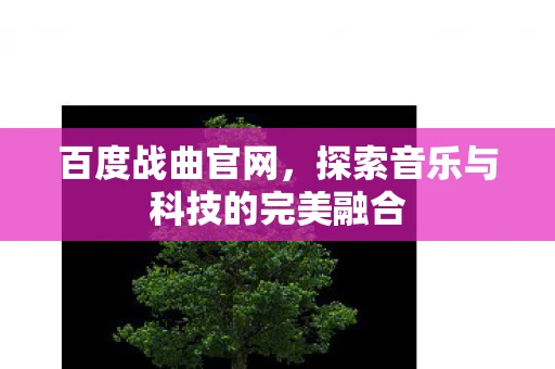 百度战曲官网，探索音乐与科技的完美融合
