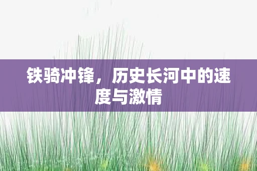 铁骑冲锋，历史长河中的速度与激情