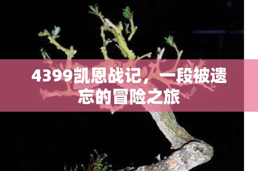 4399凯恩战记，一段被遗忘的冒险之旅