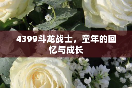 4399斗龙战士，童年的回忆与成长
