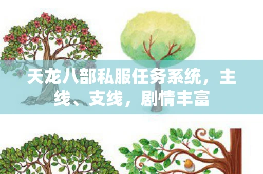 天龙八部私服任务系统，主线、支线，剧情丰富