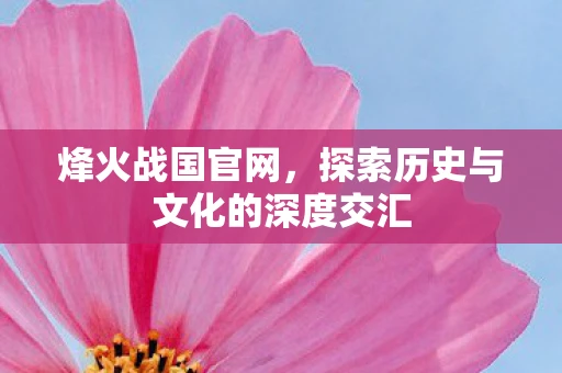 烽火战国官网，探索历史与文化的深度交汇