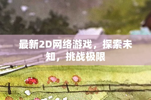 最新2D网络游戏，探索未知，挑战极限