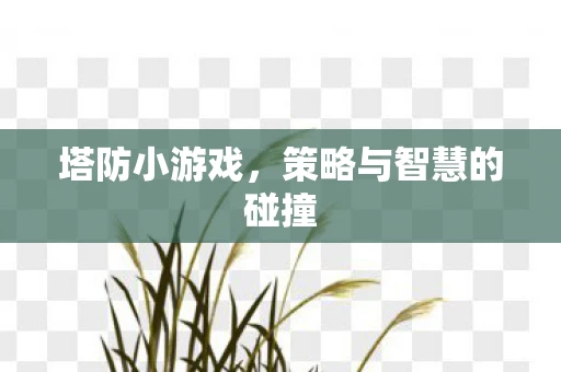 塔防小游戏，策略与智慧的碰撞