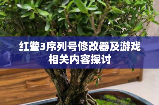 红警3序列号修改器及游戏相关内容探讨图片