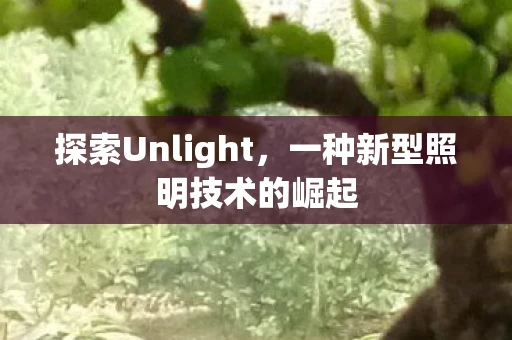 探索Unlight，一种新型照明技术的崛起
