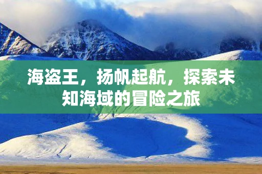 海盗王，扬帆起航，探索未知海域的冒险之旅