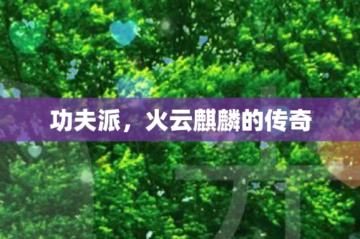 功夫派，火云麒麟的传奇