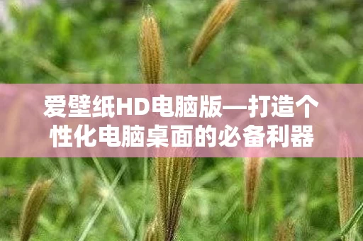 打造个性化电脑桌面的必备利器图片