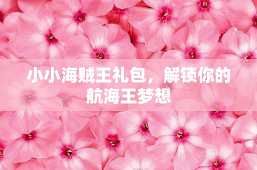 小小海贼王礼包，解锁你的航海王梦想