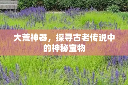 大荒神器，探寻古老传说中的神秘宝物