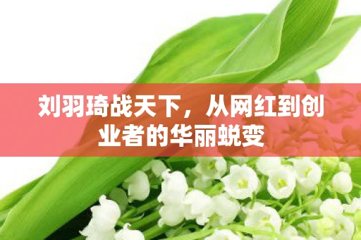 刘羽琦战天下，从网红到创业者的华丽蜕变