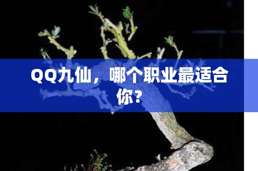 QQ九仙，哪个职业最适合你？