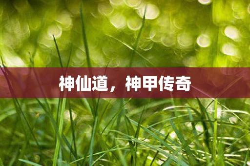 神仙道，神甲传奇