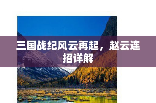 三国战纪风云再起图片