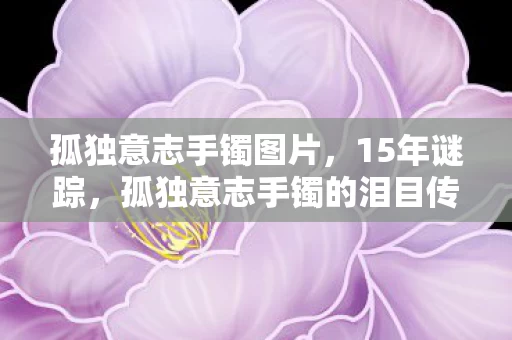 孤独意志手镯图片,15年谜踪,孤独意志手镯的泪目传承,谁在守护最后的光? 孤独意志手镯图片,15年谜踪,孤独意志手镯的泪目传承,谁在守护最后的光?