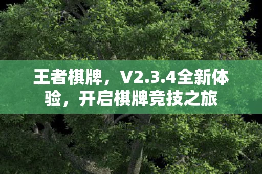 开启棋牌竞技之旅图片
