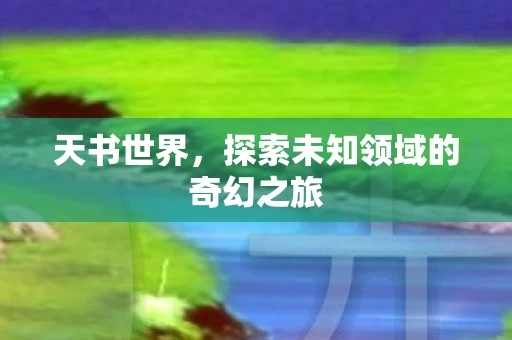 天书世界，探索未知领域的奇幻之旅