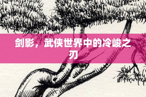 剑影，武侠世界中的冷峻之刃