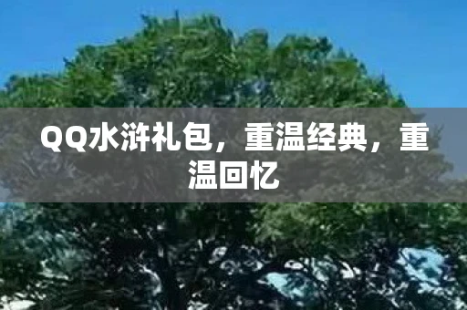QQ水浒礼包，重温经典，重温回忆
