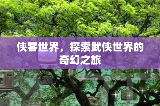 侠客世界，探索武侠世界的奇幻之旅