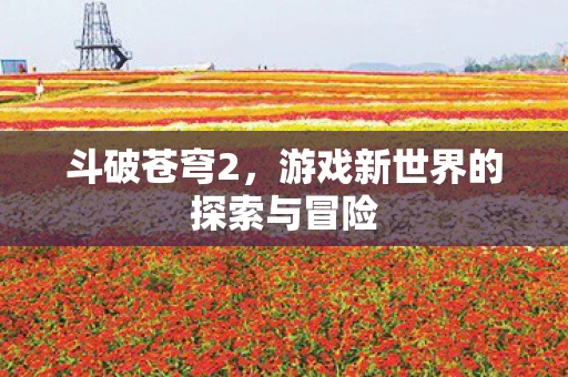 斗破苍穹2，游戏新世界的探索与冒险