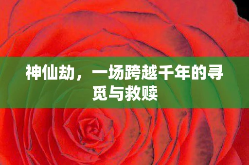 神仙劫，一场跨越千年的寻觅与救赎