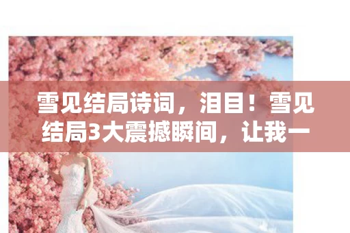 雪见结局3大震撼瞬间图片