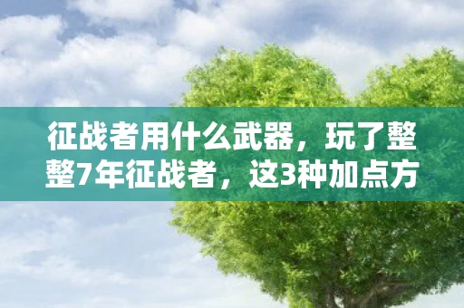 征战者用什么武器,玩了整整7年征战者,这3种加点方案让我陷入无尽纠结! 征战者用什么武器,玩了整整7年征战者,这3种加点方案让我陷入无尽纠结!