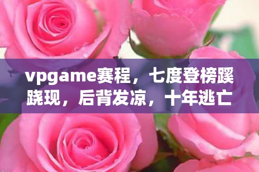 vpgame赛程,七度登榜蹊跷现,后背发凉,十年逃亡竟藏游戏深渊 vpgame赛程,七度登榜蹊跷现,后背发凉,十年逃亡竟藏游戏深渊