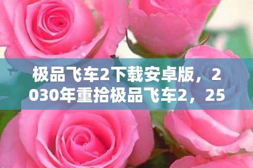 极品飞车2下载安卓版，2030年重拾极品飞车2，25年后的速度狂飙，竟藏着人生终极隐喻！