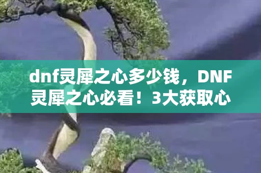 dnf灵犀之心多少钱,DNF灵犀之心必看!3大获取心得+5大避坑指南,让你少走弯路! dnf灵犀之心多少钱,DNF灵犀之心必看!3大获取心得+5大避坑指南,让你少走弯路!