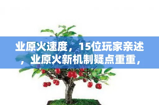 业原火速度，15位玩家亲述，业原火新机制疑点重重，大神都绷不住直呼离谱