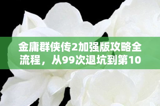 金庸群侠传2加强版攻略全流程,从99次退坑到第100次回坑!金庸群侠传2加强版竟藏着这秘密? 金庸群侠传2加强版攻略全流程,从99次退坑到第100次回坑!金庸群侠传2加强版竟藏着这秘密?