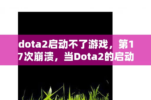 dota2启动不了游戏，第17次崩溃，当Dota2的启动键成为存在主义的审判台
