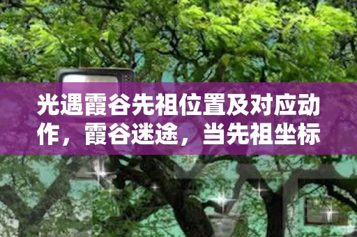 光遇霞谷先祖位置及对应动作,霞谷迷途,当先祖坐标撕裂时空,自由意志竟成最大谎言? 光遇霞谷先祖位置及对应动作,霞谷迷途,当先祖坐标撕裂时空,自由意志竟成最大谎言?
