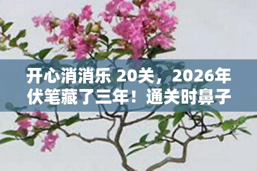 开心消消乐 20关,2026年伏笔藏了三年!通关时鼻子一酸,那些未读消息还在闪烁 开心消消乐 20关,2026年伏笔藏了三年!通关时鼻子一酸,那些未读消息还在闪烁