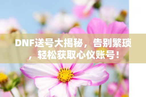 DNF送号大揭秘图片