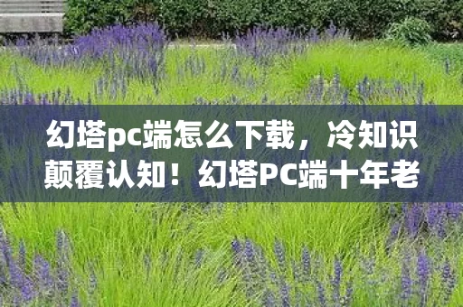 幻塔PC端十年老玩家竟目瞪口呆图片