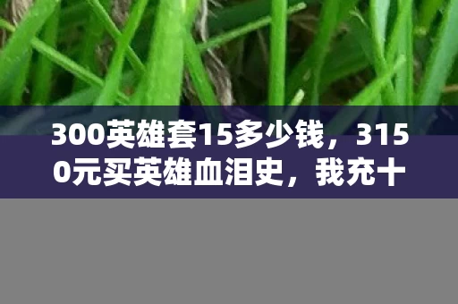 我充十万才懂这竟是游戏公司杀猪盘图片
