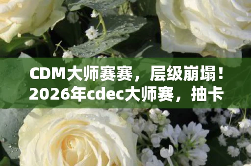 CDM大师赛赛，层级崩塌！2026年cdec大师赛，抽卡悖论让灵魂震颤的终极审判