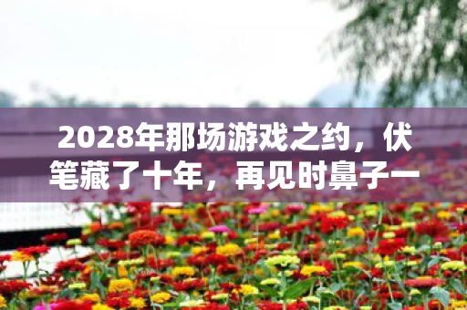 2028年那场游戏之约，伏笔藏了十年，再见时鼻子一酸
