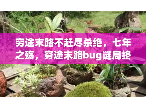 穷途末路不赶尽杀绝,七年之殇,穷途末路bug谜局终成泪目绝响 穷途末路不赶尽杀绝,七年之殇,穷途末路bug谜局终成泪目绝响