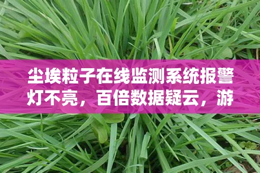 尘埃粒子在线监测系统报警灯不亮，百倍数据疑云，游戏资本暗战下，谁在让玩家心寒？