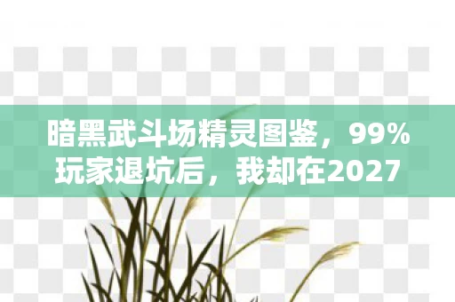 暗黑武斗场精灵图鉴,99%玩家退坑后,我却在2027年重返暗黑武斗场,真相令人窒息! 暗黑武斗场精灵图鉴,99%玩家退坑后,我却在2027年重返暗黑武斗场,真相令人窒息!