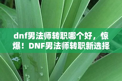 dnf男法师转职哪个好，惊爆！DNF男法师转职新选择，3大隐藏职业竟藏着这种秘密？